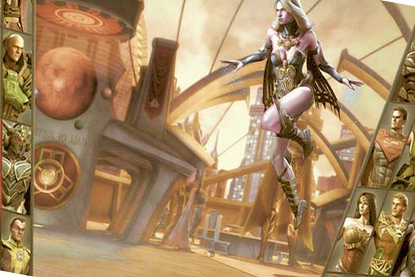 Pistas de la presencia de Killer Frost y Ares en Injustice: Gods Amog Us