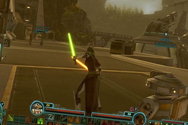 Vídeo de la actualización 2.1 de Star Wars: The Old Republic mostrando la personalización de armaduras Game is War